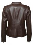 Кожаная куртка JCC Lida, коричневый - фото 2
