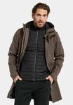 Пальто Didriksons GEORGE WATERPROOF NON-PADDED, Mocha Brown/Brown - фото