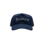 Бейсболка Pleasures Chrome Snapback, темно-синий - фото