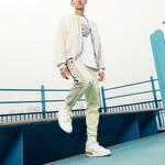 Jordan Пуховик мужской лаймово-серый, Lime Gray - фото 8