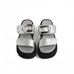 Шлепанцы женские An Old Man, серебряный - фото 2