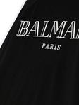 Футболка с логотипом Balmain Kids, черный - фото 3