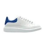 Кроссовки Alexander McQueen Oversized Sneaker, White Paris Blue 2025 - фото