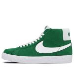 Кроссовки sb zoom blazer mid Nike, зеленый - фото