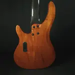 Бас-гитара Klos Apollo V Custom 5 струн Tiger Active с звукоснимателями Blackouts и сумкой - фото 4