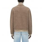 Свитер мужской коричневый Bottega Veneta, коричневый - фото 3