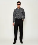 Рубашка Modern fit Karl Lagerfeld, черный - фото 2