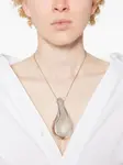 Колье с подвеской Courrèges, серебяный - фото 2