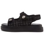 Сандалии женские с одним ремешком DAPHNE, Black - фото