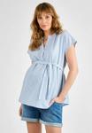 Блуза MATERNITY FIT - STRIPE JoJo Maman Bébé, синий - фото