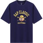 Футболка унисекс GAP, синий - фото