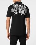 Рубашка поло из пике SS Skull&Bones PHILIPP PLEIN, черный - фото 4