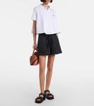 Плетеные кожаные сандалии Loewe, черный - фото 3