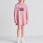 Платье детское Dior с капюшоном, розовый - фото 3
