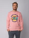 Свитер Watapparel Sweatshirt Travel and surf, розовый - фото 2