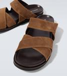 Сандалии Seaton из замши Manolo Blahnik, 906W Ypri - фото 3