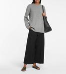 Свитер Sibem из шерсти и кашемира THE ROW, серый - фото 2