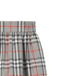 Юбка детская Burberry, серый / оранжевый - фото 7