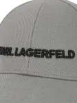 Кепка K/Essential Karl Lagerfeld, серый - фото 4