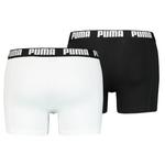 Боксеры Puma Boxershorts PUMA BASIC BOXER 2P, цвет 301 - White / Black - фото