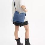 COACH Джинсовая сумка-ведро - фото 8