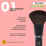 Кисть Essential - 01 тональная основа Sephora Collection - фото 4