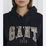 Толстовка обычного кроя Gant, синий - фото 4