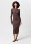 Вязаное платье вераа Les Lunes, Brown - фото