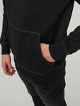 Толстовка с капюшоном JACK & JONES Sweatshirt, черный - фото 4