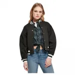 Куртка Urban Classics Oversized College bomber, черный - фото