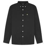 Рубашка Lyle & Scott Regular Fit Light Weight Oxford, черный - фото 3