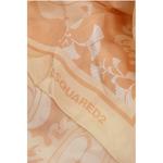 Узорчатый шелковый фуляр Dsquared2, Bicolor - фото 3