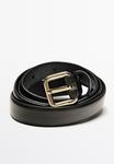 Ремень Massimo Dutti Belt, Black - фото 4