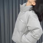 Iconslab X Пуховик унисекс Icons Lab, серый - фото 41