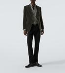 Рубашка в горошек Tom Ford, Black/Ecru - фото 2