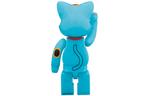 BE@RBRICK Bearbrick NY@BRICK Maneki Neko Blue Luminous - фото 4