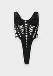 Топ Sinéad O'Dwyer SHIBARI OPEN SIDE LEOTARD, Black - фото 5