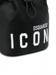 Сумка-ведро с принтом Icon Dsquared2, черный - фото 4