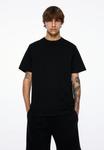 Футболка PULL&BEAR SET BERMUDA SHORTS AND T-SHIRT, Black - фото 3