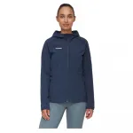 Флис Mammut Madris Light hoodie, синий - фото