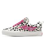 Низкие кроссовки для скейтбординга унисекс DUEPLAY, Leopard Print White Black - фото