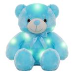 Светящийся плюшевый мишка Barbne, белый - фото 3