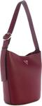 Сумка GUESS Meridian II Bucket, Wine - фото 2