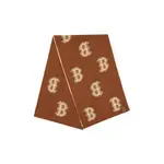 MLB Вязаный шарф унисекс, Brown - фото