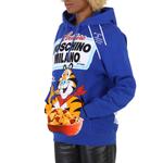 Москино Тони Тайгер Принт худи синий Moschino - фото 2