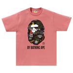 Футболка BAPE Hand Draw Pattern By Bathing Ape Tee 'Pink' - фото