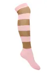 Полосатые носки Marni, розовый - фото