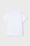 Футболка из хлопка для детей Mayoral, белый - фото 3