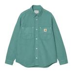 Carhartt WIP Карманная рубашка Уолтер, GRD/Green - фото