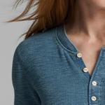 Дабл Ар Эл вязаный свитер женский синий - фото 7